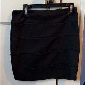 Nollie black mini skirt